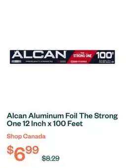 Voilà Alcan Aluminum Foil The Strong One 12 Inch x 100 Feet offer