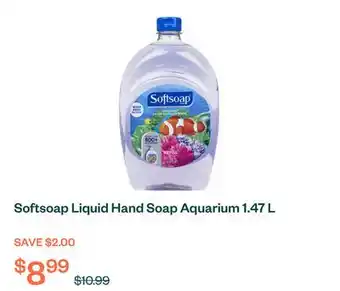 Voilà Softsoap Liquid Hand Soap Aquarium 1.47 L offer