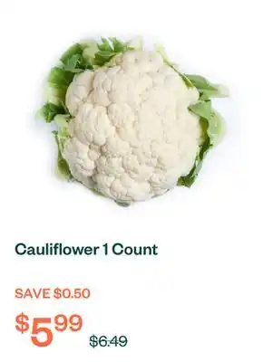 Voilà Cauliflower 1 Count offer