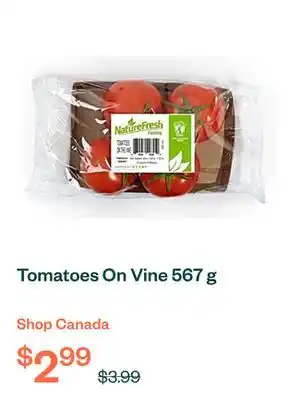 Voilà Tomatoes On Vine 567 g offer