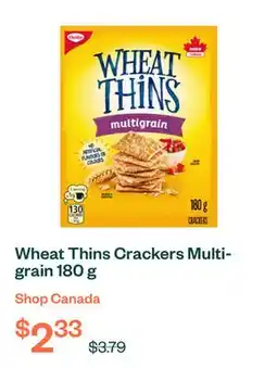 Voilà Wheat Thins Crackers Multigrain 180 g offer