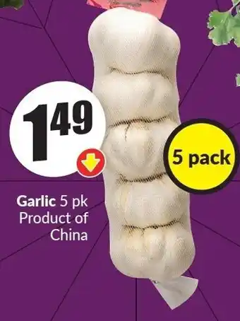 FreshCo Garlic offer