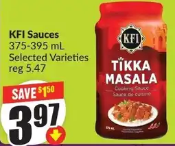 FreshCo KFI Sauces offer