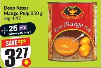 FreshCo Deep Kesar Mango Pulp offer