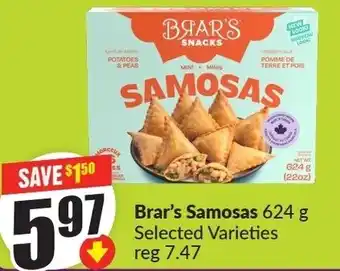 FreshCo Brar's Samosas offer