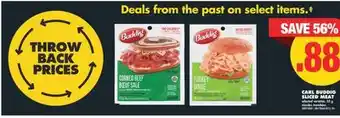 No Frills CARL BUDDIG SLICED MEAT, 55 G offer