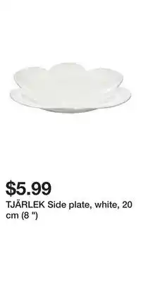 IKEA TJÄRLEK Side plate, white, 20 cm (8 ) offer