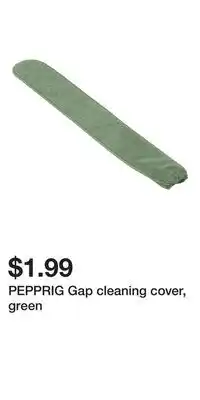 IKEA PEPPRIG Gap cleaning cover, green offer