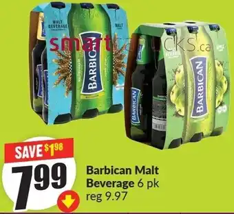 FreshCo Barbican Malt Beverage offer