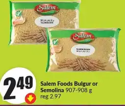 FreshCo Salem Foods Bulgur or Semolina offer