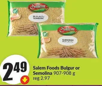 FreshCo Salem Foods Bulgur or Semolina offer