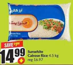 FreshCo Sunwhite Calrose Rice offer