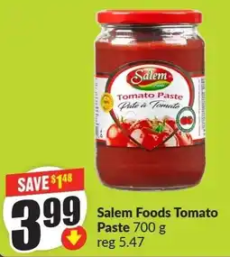 FreshCo Salem Foods Tomato Paste offer