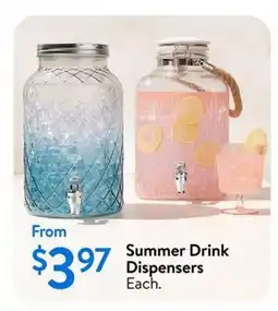 Walmart Summer Drink Dispensers offer