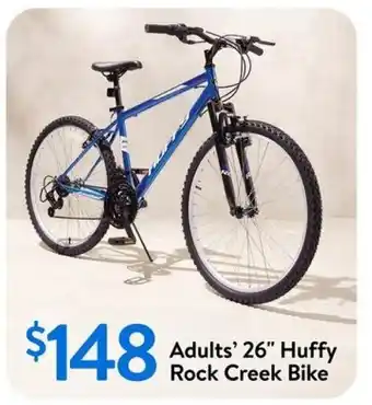 Walmart Adults' 26" Huffy Rock Creek Bike offer