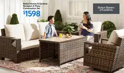 Walmart Better Homes & Gardens Rockport 4-Piece Conversation Set offer