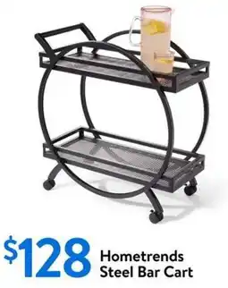 Walmart Hometrends Steel Bar Cart offer