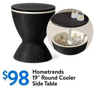 Walmart Hometrends 19" Round Cooler Table offer