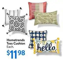 Walmart Hometrends Toss Cushion Each. offer