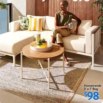 Walmart Hometrends 5' x 7' Rug offer