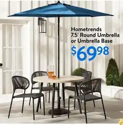 Walmart Hometrends 7.5' Round Umbrella or Umbrella Base offer