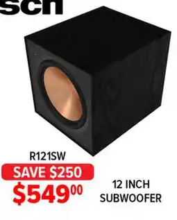 2001 Audio Video R121SW Klipsch 12 INCH SUBWOOFER offer