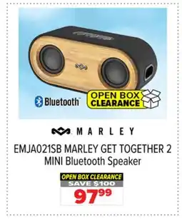 2001 Audio Video EMJA021SB MARLEY GET TOGETHER 2 MINI Bluetooth Speaker offer