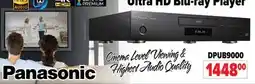 2001 Audio Video DPUB9000 Panasonic ULTRA HD PREMIUM BLU-RAY PLAYER offer