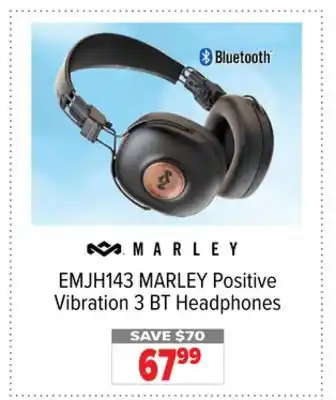 2001 Audio Video EMJH143 Positive Vibration 3 BT Headphones offer