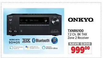 2001 Audio Video TXNR6100 7.2 Ch. 8K THX Zone 2 Receiver offer