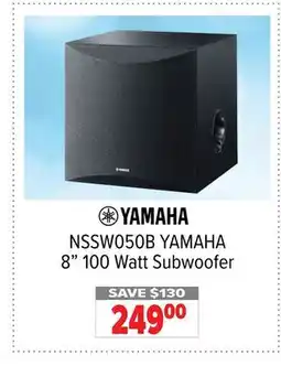 2001 Audio Video NSSW050B YAMAHA 8 100 Watt Subwoofer offer