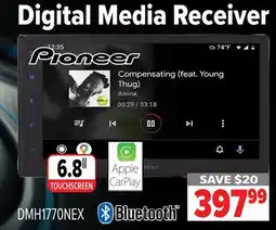 2001 Audio Video DMH1770NEX Pioneer 6.8 Digital Media Receiver offer