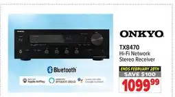 2001 Audio Video TX8470 Hi-Fi Network Stereo Receiver offer