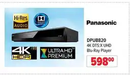 2001 Audio Video DPUB820 4K DTS:X UHD Blu-Ray Player offer