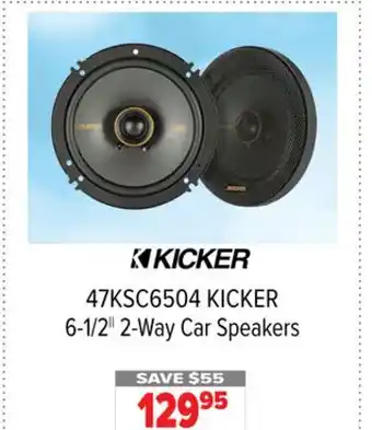 2001 Audio Video 47KSC6504 KICKER 6-1/2|| 2-Way Car Speakers offer