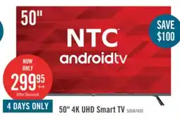 The Brick NTC 50 UHD Smart Android TV offer