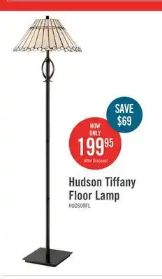 The Brick Hudson 62 Tiffany Style Hand-Blown Glass Floor Lamp offer