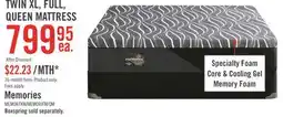 The Brick Springwall Memories Smooth Top Firm King Mattress offer