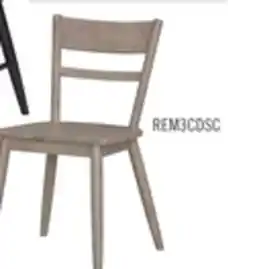 The Brick Remi Dining Chair with Curved Ladder-Back - Brown offer