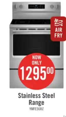 The Brick Maytag 30 5.3 Cu. Ft. Electric Range with No Preheat Air Fry - Stainless Steel - YMFES6030RZ offer