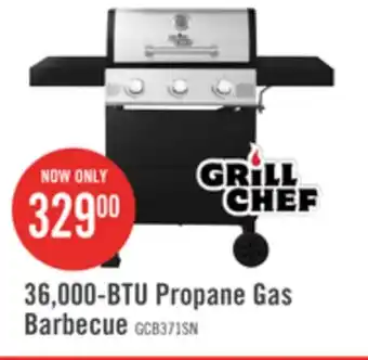 The Brick Grill Chef 36,000-BTU Propane Gas BBQ - GCB371SNP offer