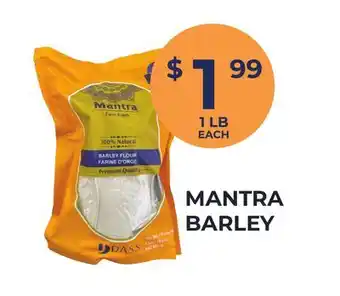 Food World Supermarket MANTRA BARLEY offer