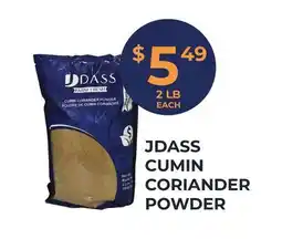 Food World Supermarket JDASS CUMIN CORIANDER POWDER offer