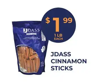 Food World Supermarket JDASS CINNAMON STICKS offer