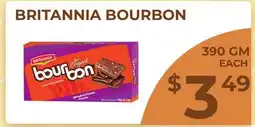 Food World Supermarket BRITANNIA BOURBON offer