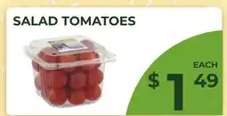 Food World Supermarket SALAD TOMATOES offer