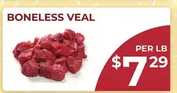 Food World Supermarket BONELESS VEAL offer