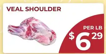 Food World Supermarket VEAL SHOULDER offer