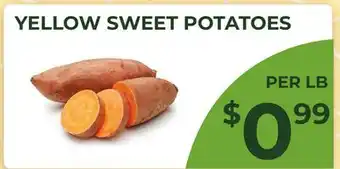 Food World Supermarket YELLOW SWEET POTATOES offer