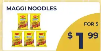 Food World Supermarket MAGGI NOODLES offer